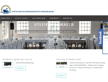 Tablet Screenshot of kanalmuseet.no